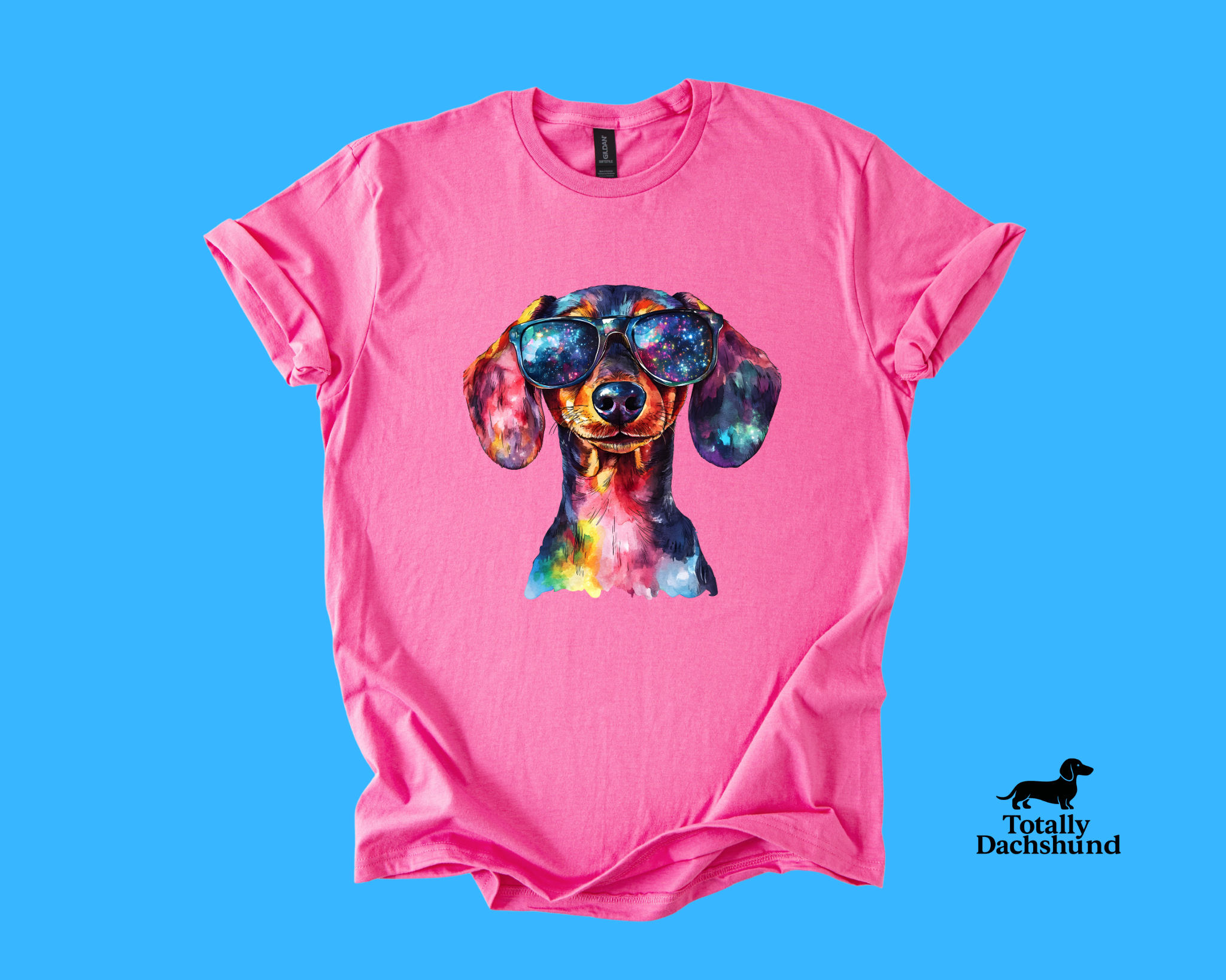 Cosmic Explosion Dachshund – Galactic Style
