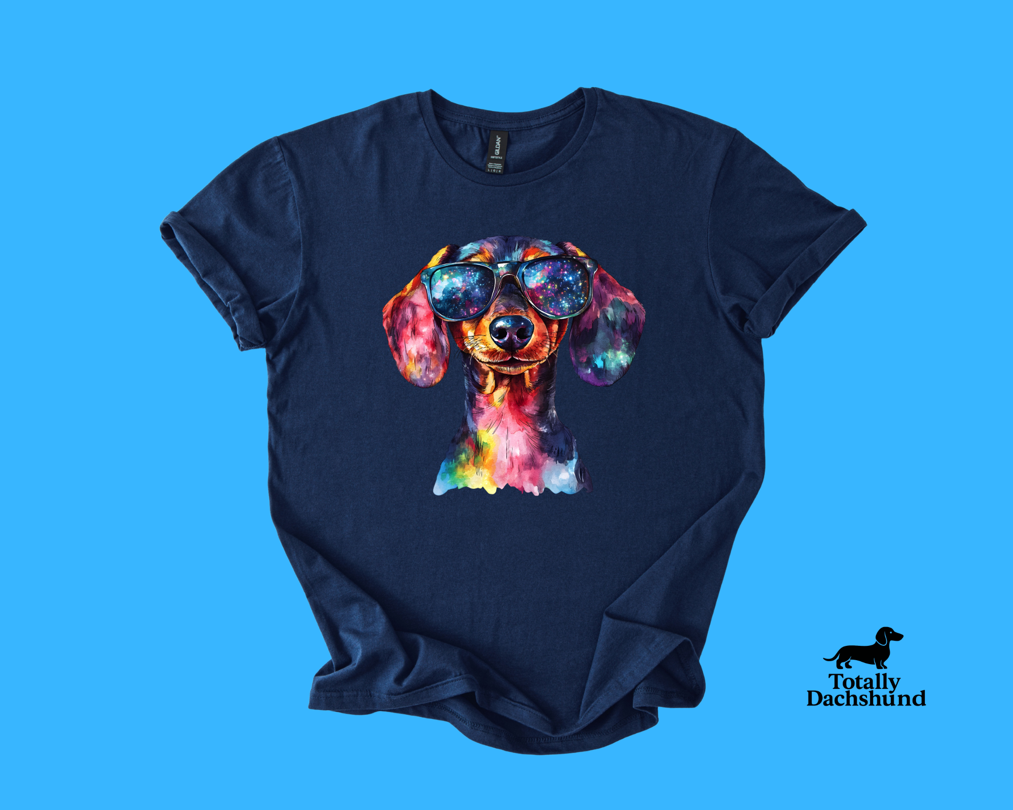 Cosmic Explosion Dachshund – Galactic Style