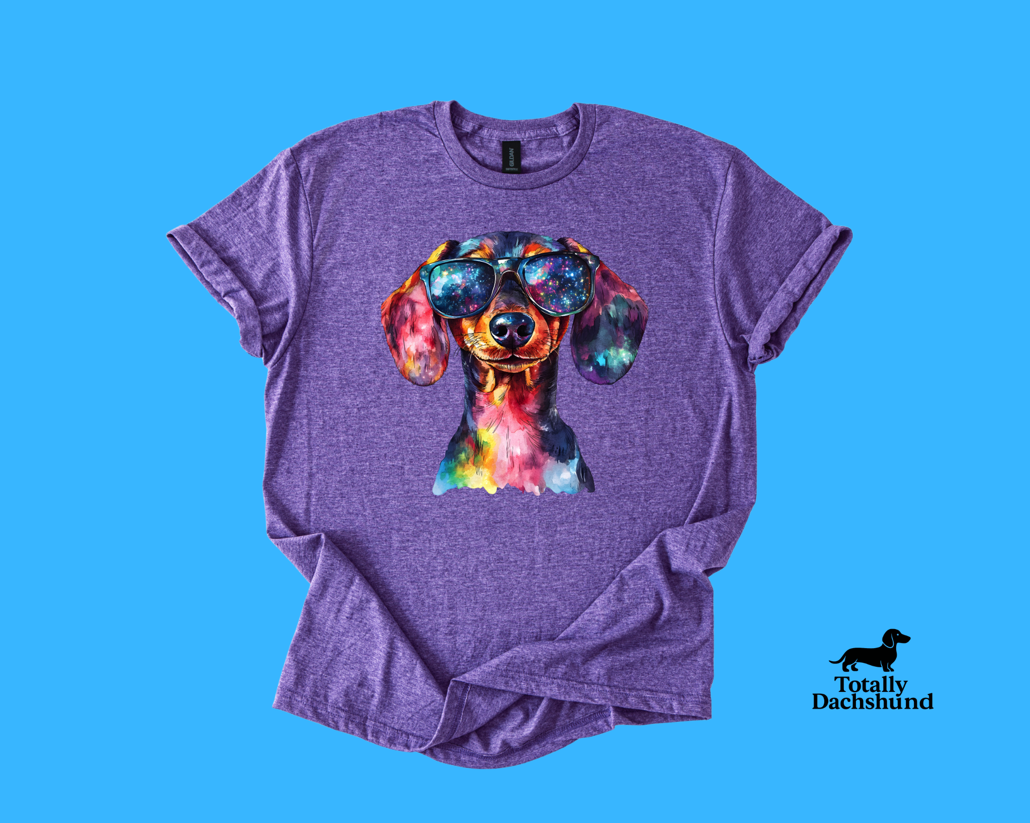 Cosmic Explosion Dachshund – Galactic Style
