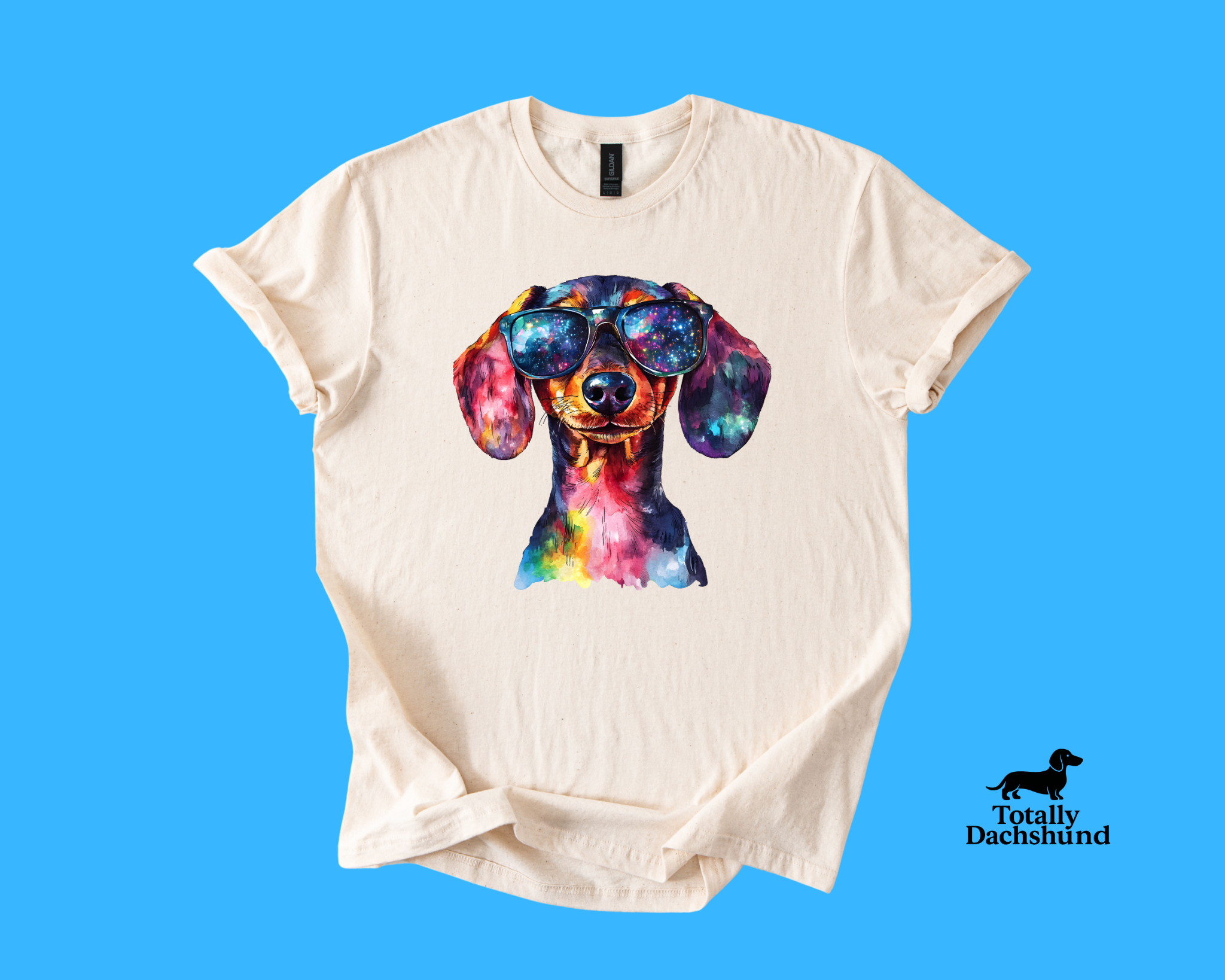 Cosmic Explosion Dachshund – Galactic Style