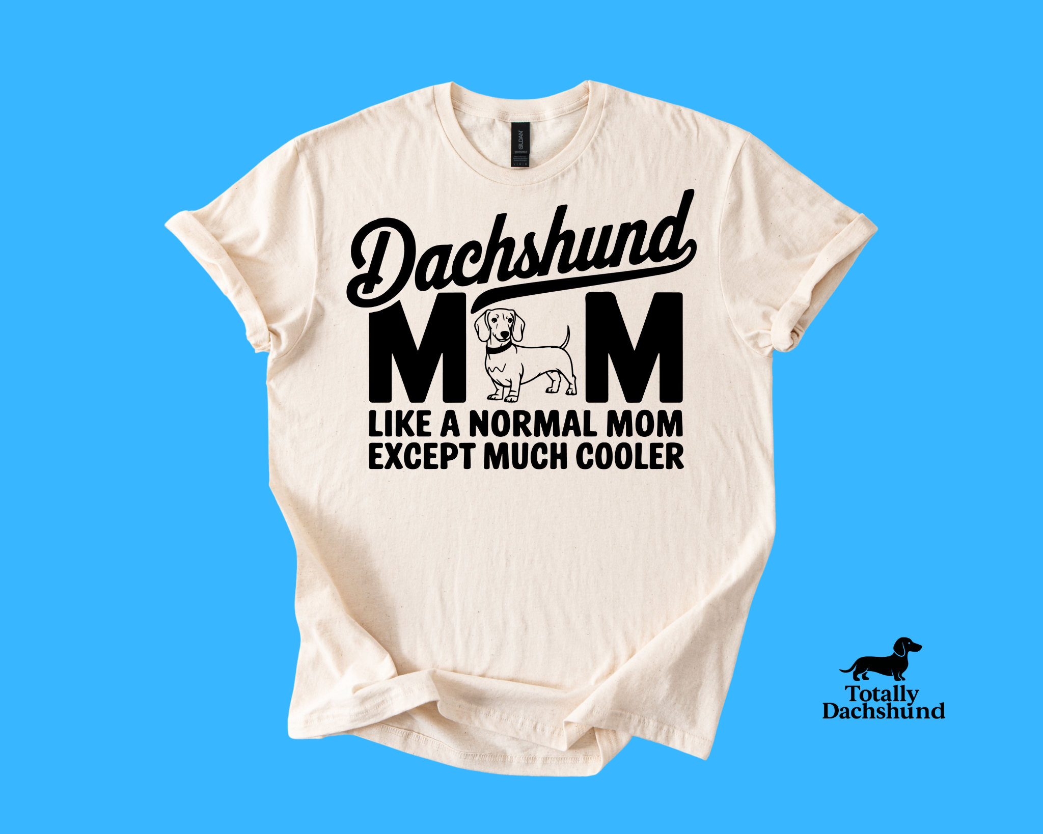 humorous tee for proud dachshund owners